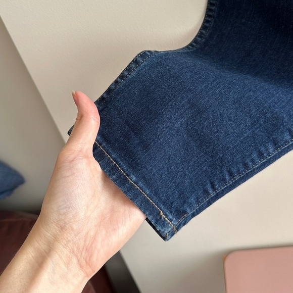 Madewell 10” High Riser Skinny Skinny Dark Wash Jeans, Size 28 - Picture 5 of 16